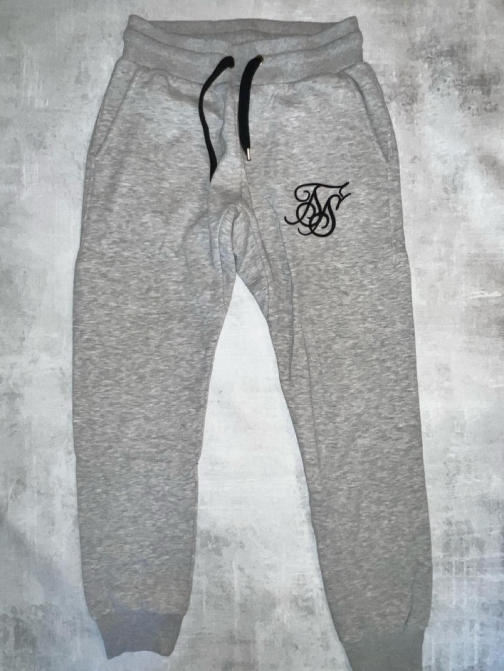 Siksilk Men's Grey Fleece Joggers